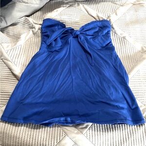 Hollister Royal Blue Strapless Camisole